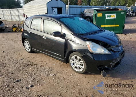 2009 Honda Fit Sport from USA, damaged, VIN JHMGE88459S006902